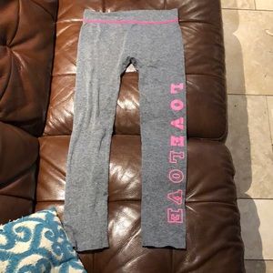 Girls grey leggings